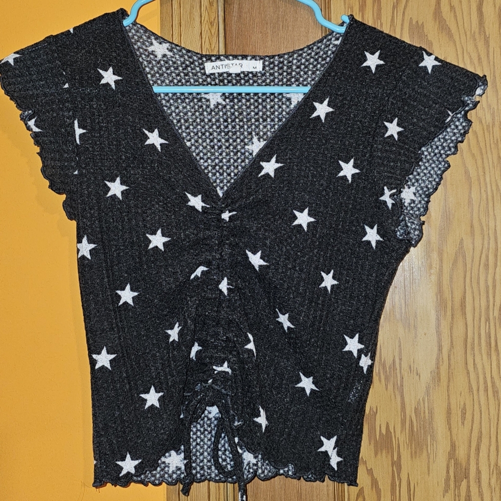ANTISTAR grey starry top